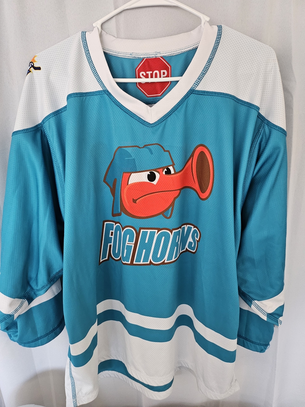 Champro Youth Goalie Hockey Jersey Fog Horns #30 Anderson Orlando Ice Den Junior